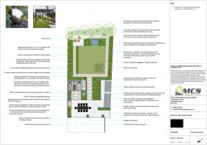 2D design for large back garden with countryside views
